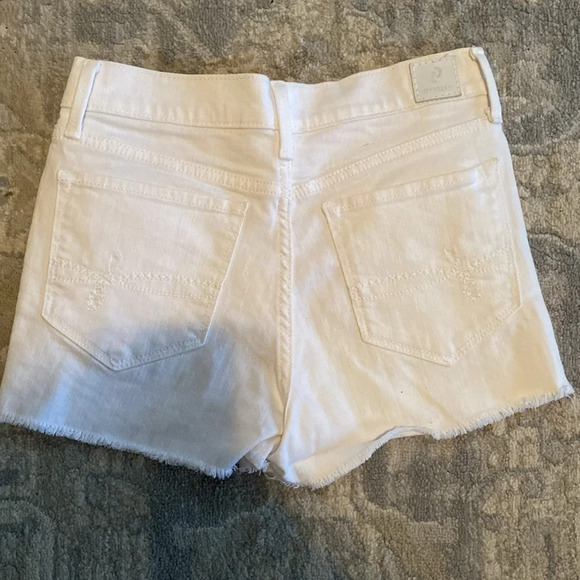 Levi’s Denizen High Rise Juniors Shortie Shorts Size 5 - Picture 2 of 2